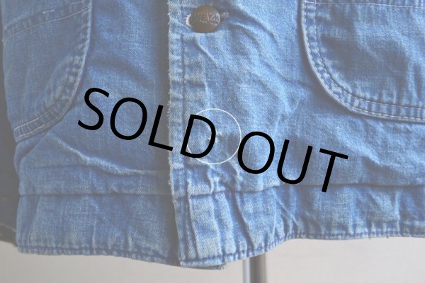 画像16: 1960s MONTGOMERY WARD デニムカバーオール  裏ブランケット付き  表記44  (16)