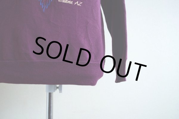 画像10: 1990s SEDONA AZ サボテンスウェット　 MADE IN USA　 表記M  (10)