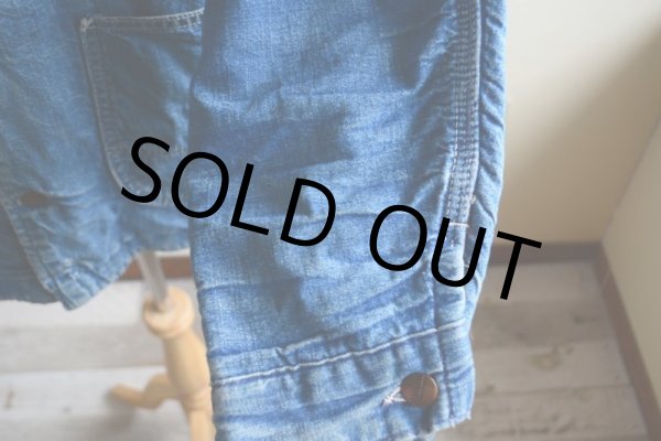 画像17: 1960s MONTGOMERY WARD デニムカバーオール  裏ブランケット付き  表記44  (17)