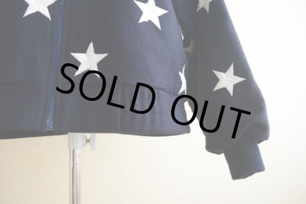 画像11: KIM BAKER DESIGN リバーシブルウールジャケット　 星条旗モチーフ　 表記S (着用感L)  (11)