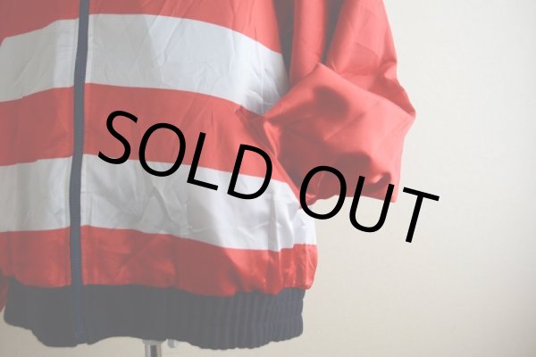 画像15: KIM BAKER DESIGN リバーシブルウールジャケット　 星条旗モチーフ　 表記S (着用感L)  (15)