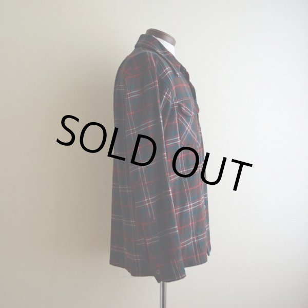 画像2: 1970s PENDLETON ウールシャツ  表記M  (2)