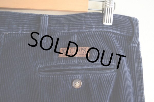 画像8: CHAPS RALPH LAUREN 太畝コーデュロイパンツ　 表記W34 L30  (8)