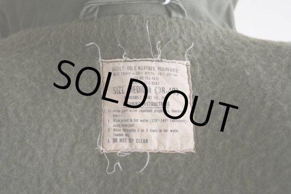 画像5: 1970s US.NAVY A-2デッキジャケット  バックステンシル  表記MEDIUM(38-40)  (5)