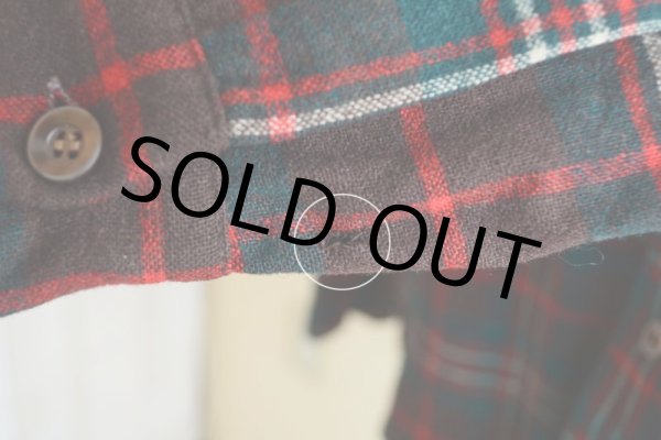 画像14: 1970s PENDLETON ウールシャツ  表記M  (14)