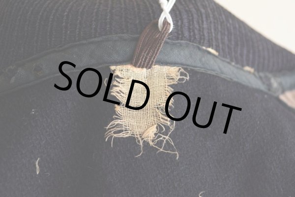 画像19: 1940s〜 LOWE&CAMPBELL 袖レザーボタンスタジャン　 実寸ML  (19)