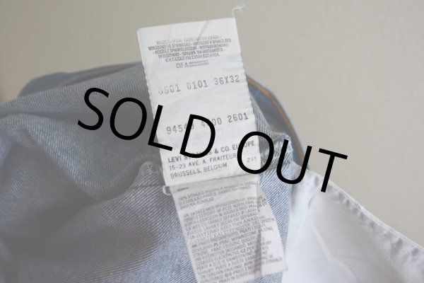 画像4: EURO LEVI'S 501  MADE IN SPAIN  表記 W36 L32  (4)