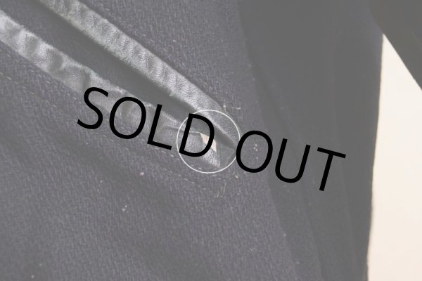 画像11: 1940s〜 LOWE&CAMPBELL 袖レザーボタンスタジャン　 実寸ML  (11)