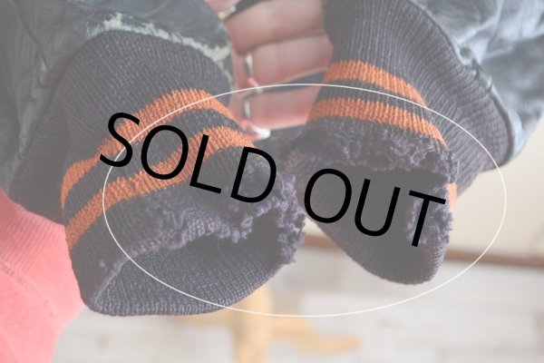 画像12: 1940s〜 LOWE&CAMPBELL 袖レザーボタンスタジャン　 実寸ML  (12)