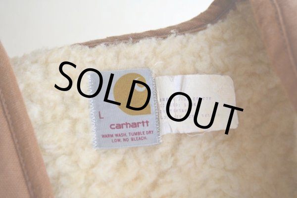 画像6: 1970s Carhartt ダックボアベスト  表記L  (6)