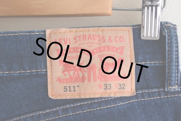 画像11: Levi's 511  MADE IN MEXICO  表記 W33 L32  (11)