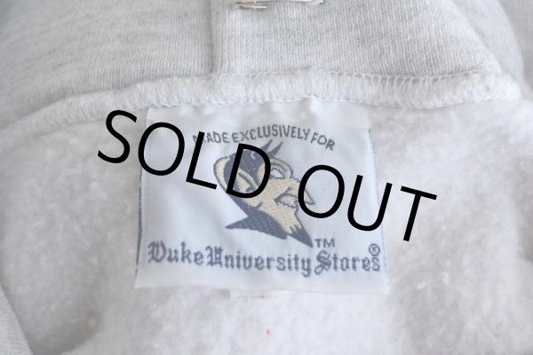 画像5: 1990s The Cotton Exchange DUKE UNIVERSITY リバースウィーブパーカー　 MADE IN USA　 表記XXL  (5)