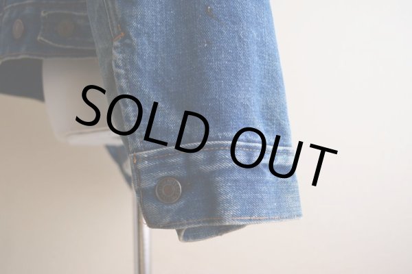 画像13: 1960s〜 LEVI'S 70505E 裏ブランケット付きデニムジャケット  実寸42  (13)