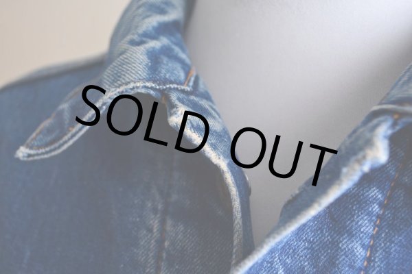 画像14: 1960s〜 LEVI'S 70505E 裏ブランケット付きデニムジャケット  実寸42  (14)