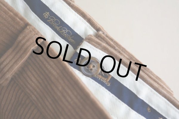 画像5: Brooks Brothers カモ刺繍 太畝コーデュロイパンツ　 表記W34 L30  (5)