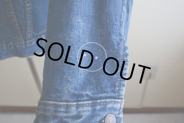 画像17: 1960s〜 LEVI'S 70505E 裏ブランケット付きデニムジャケット  実寸42  (17)