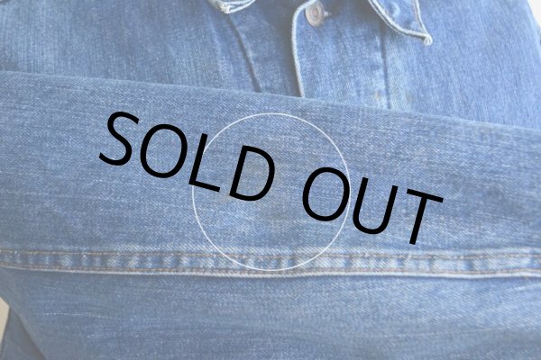 画像15: 1970s Levi's 70505-0317 裏ブランケット付きデニムジャケット  実寸42-44  (15)