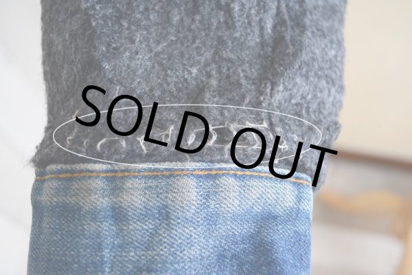 画像19: 1970s Levi's 70505-0317 裏ブランケット付きデニムジャケット  実寸42-44  (19)