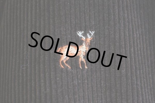 画像9: Brooks Brothers シカ刺繍 太畝コーデュロイパンツ  表記W36 L30  (9)