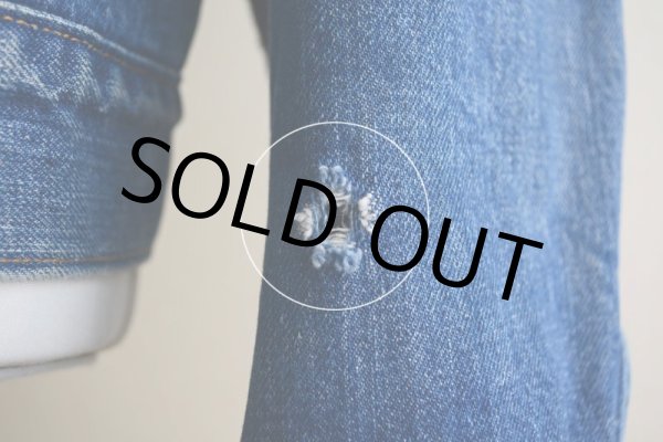 画像14: 1970s Levi's 70505-0317 裏ブランケット付きデニムジャケット  実寸42-44  (14)