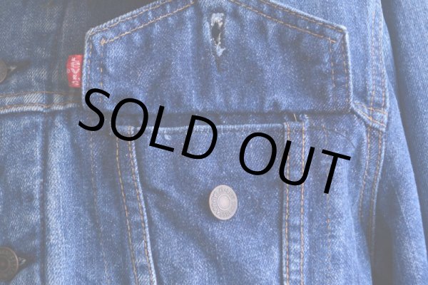 画像11: 1970s Levi's 70505-0317 裏ブランケット付きデニムジャケット  実寸42-44  (11)