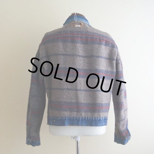 画像6: 1960s〜 LEVI'S 70505E 裏ブランケット付きデニムジャケット  実寸42  (6)