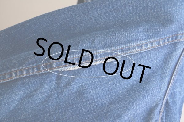 画像18: 1960s〜 LEVI'S 70505E 裏ブランケット付きデニムジャケット  実寸42  (18)