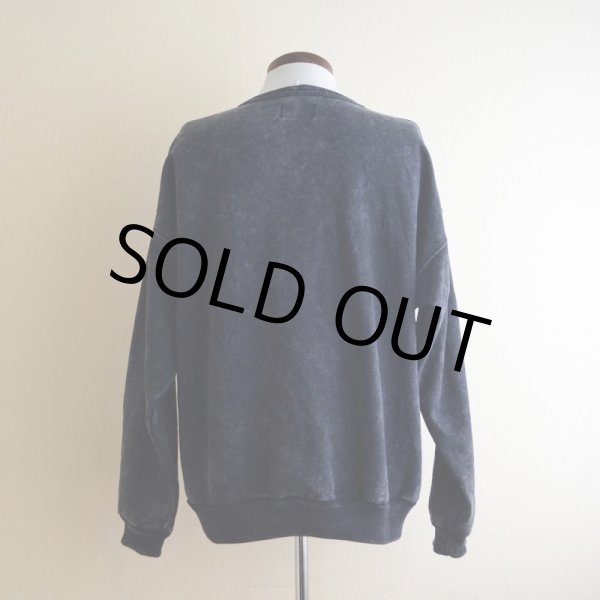 画像3: FUZZY STONEWASH ハイダアート刺繍スウェット  MADE IN CANADA  表記M  (3)