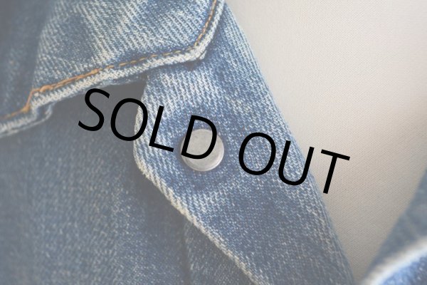 画像13: 1970s Levi's 70505-0317 裏ブランケット付きデニムジャケット  実寸42-44  (13)