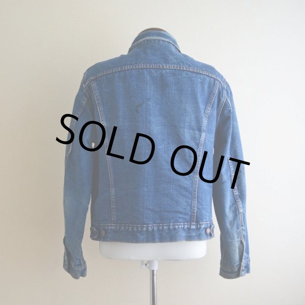 画像3: 1960s〜 LEVI'S 70505E 裏ブランケット付きデニムジャケット  実寸42  (3)