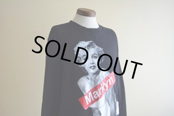 画像7: MarilynMonroe フォトスウェット　 表記XL  (7)
