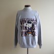 画像1: 1980s JOE COOL MINNESOTA VIKINGS NFL プリントスウェット　 実寸L-XL  (1)