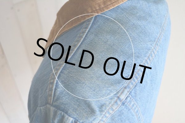 画像14: 1970s Wrangler デニムボアジャケット  表記40  (14)