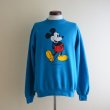 画像1: 1980s Mickey Mouse スウェット　 表記L  (1)