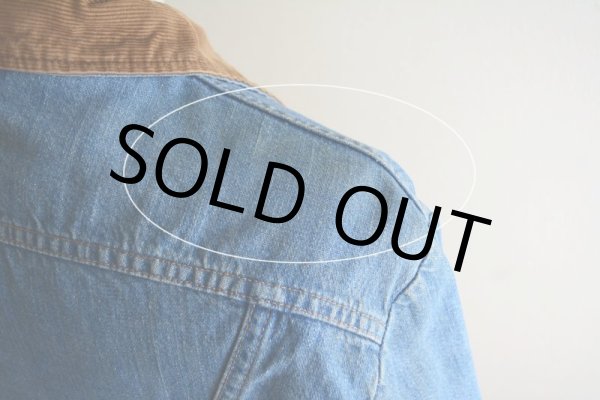 画像16: 1970s Wrangler デニムボアジャケット  表記40  (16)