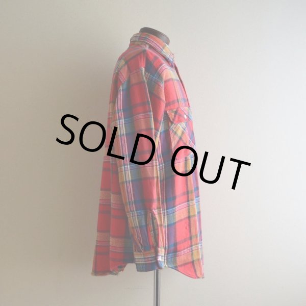 画像2: 1970s BIG MAC ヘビーネルシャツ　 表記L  (2)