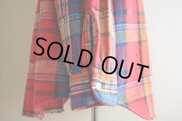 画像11: 1970s BIG MAC ヘビーネルシャツ　 表記L  (11)