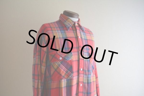 画像7: 1970s BIG MAC ヘビーネルシャツ　 表記L  (7)