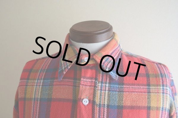 画像6: 1970s BIG MAC ヘビーネルシャツ　 表記L  (6)