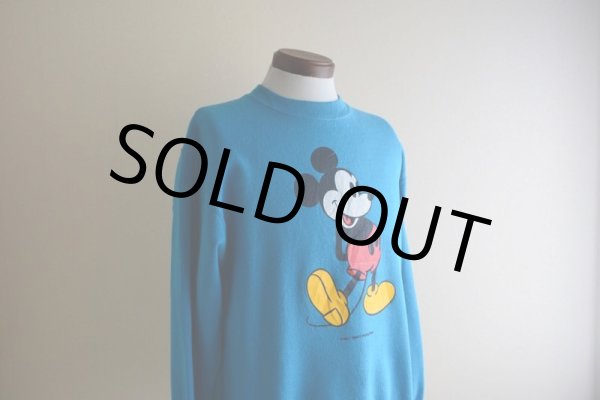 画像7: 1980s Mickey Mouse スウェット  表記L  (7)