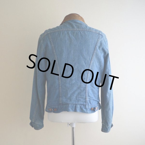 画像3: 1970s Wrangler デニムボアジャケット  表記40  (3)