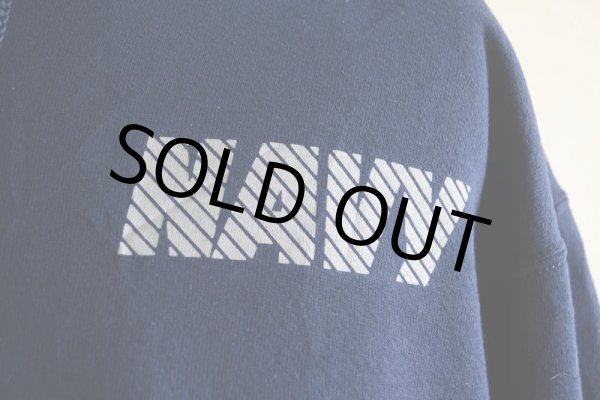 画像8: US.NAVY スウェットパーカー　 MADE IN USA　 表記M  (8)