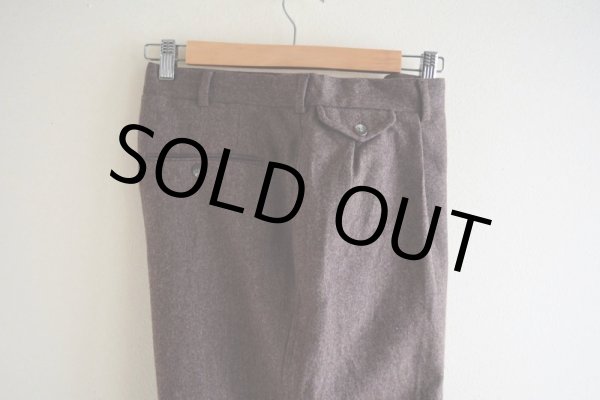 画像7: 1990s Polo by RalphLauren ツータックウールトラウザー  MADE IN USA  実寸W32  (7)