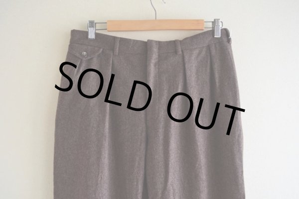 画像5: 1990s Polo by RalphLauren ツータックウールトラウザー  MADE IN USA  実寸W32  (5)