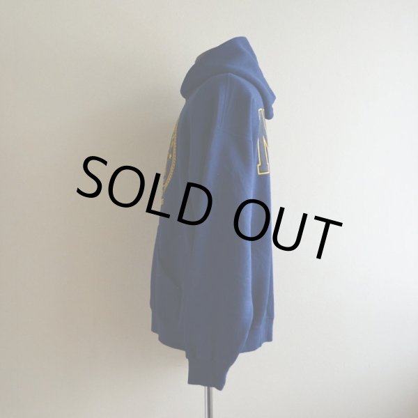 画像4: US.NAVY スウェットパーカー  MADE IN USA  表記L  (4)