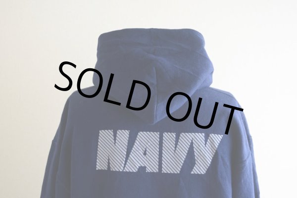 画像11: US.NAVY スウェットパーカー　 MADE IN USA　 表記M  (11)