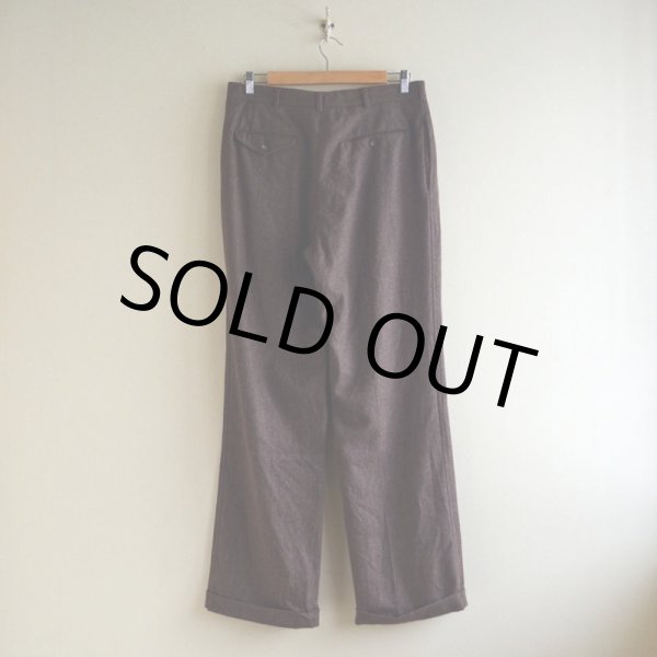 画像2: 1990s Polo by RalphLauren ツータックウールトラウザー  MADE IN USA  実寸W32  (2)