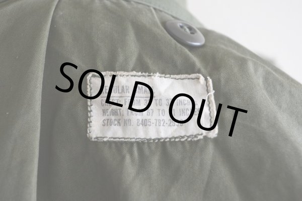 画像6: 1960s US.ARMY M-65 フィールドジャケット 最初期　 1ST MODEL　 表記SMALL-REGULAR  (6)