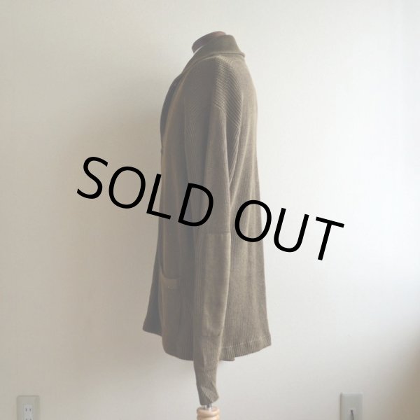 画像4: Polo Ralph Lauren ショールカラーカーディガン  COTTON×LINEN  表記XL  (4)