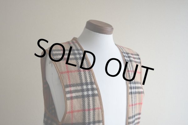 画像6: Burberry ウールライナーコート 　 実寸ML  (6)